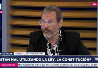 Martín Salas: Es mentira que los fiscales metan presos a todo el mundo