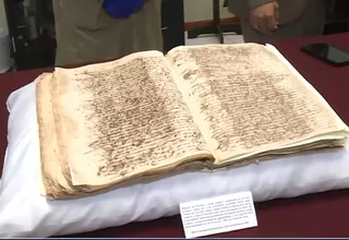 Archivo de la Nación presentó manuscrito colonial sobre origen peruano del pisco