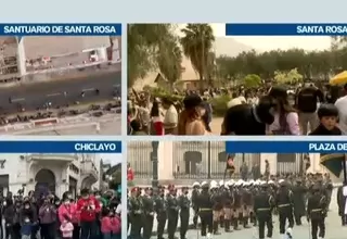 Así se desarrolla la celebraciones por el Día de Santa Rosa de Lima 