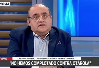 César Figueredo: "Si yo di el audio, que lo digan en público"