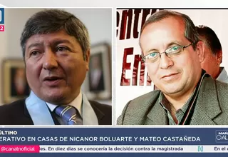 EN VIVO | Detienen a Nicanor Boluarte y abogado Mateo Castañeda