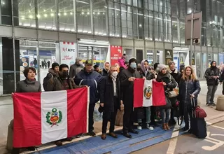 Peruanos que salieron de Ucrania ya se encuentra en Varsovia