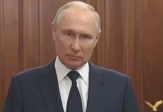 Putin condenó alzamiento del Grupo Wagner y afirmó que detuvo "un derramamiento de sangre" 
