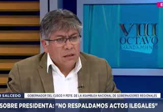 Werner Salcedo: "Hay gobernadores oficialistas y aquellos que creemos en el respeto"