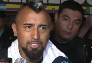 Arturo Vidal en su llegada a Lima: "Ojalá sea un partido agradable"