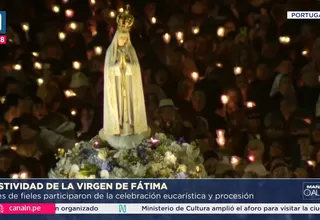 Miles de fieles llegaron al santuario de la Virgen de Fátima por el 13 de mayo