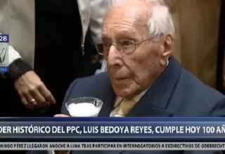 Luis Bedoya Reyes cumple 100 años: esta es la biografía del líder del PPC