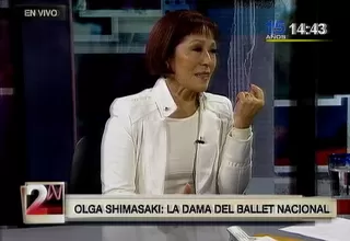 '2 a la N': Olga Shimasaki, la dama del Ballet Nacional