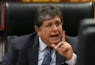 Humala gasta "plata negra del Estado" para insultar en la prensa, asegura García