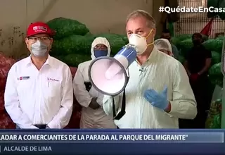 Muñoz: “Es ilícito trasladar a comerciantes de La Parada al Parque del Migrante”