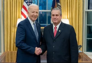 Alfredo Ferrero presentó sus cartas credenciales al presidente Joe Biden