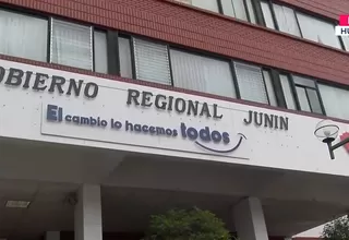 Allanan sede del Gobierno Regional de Junín e inmuebles vinculados al gobernador Zósimo Cárdenas