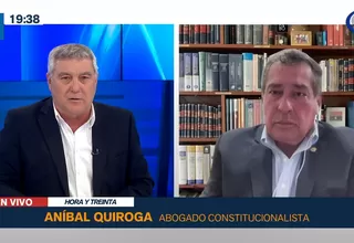 Aníbal Quiroga sobre PL de Chiabra: "No he sido asesor"