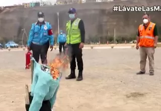 Año Nuevo: Magdalena multará con S/1700 por quema de muñecos en la vía pública