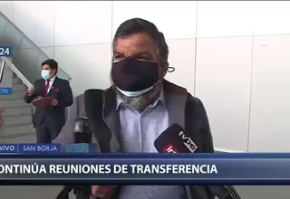 Julio Arbizu: "No sé si seré ministro de Justicia, eso no lo puedo responder"