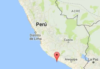 Arequipa: temblor de 4.3 grados se registró nuevamente en Atico
