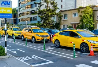 ATU: Taxistas independientes tienen hasta el 13 de junio para pintar sus unidades de amarillo