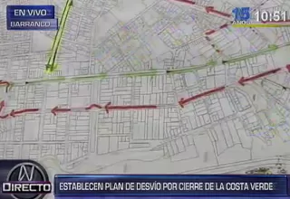 Aún evalúan plan de desvió de tránsito planteado por alcalde de Barranco