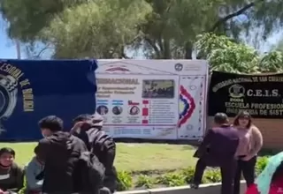 [VIDEO] Ayacucho: Estudiantes toman universidad San Cristóbal de Huamanga