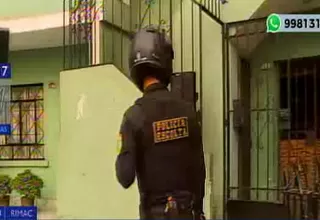 PNP detuvo a presuntos responsables de muerte de agentes en balacera en el Rímac