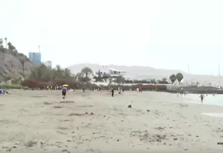Barranco: Playa Los Yuyos continúa con desperdicios tras celebración de Año Nuevo