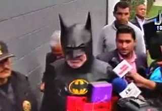 ‘Batman’ visitó a PPK para darle "ideas sobre seguridad ciudadana"