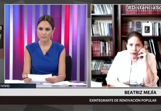 Beatriz Mejía: Me preocupa la manera en que López Aliaga viene manipulando a la iglesia en Perú