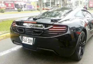 Caja Metropolitana de Lima es dueña de un auto McLaren de 386 mil dólares