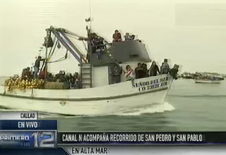 Callao: pescadores celebraron día de San Pedro y San Pablo