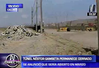 Callao: Puente Gambetta debió estar listo en marzo, pero sigue en obras