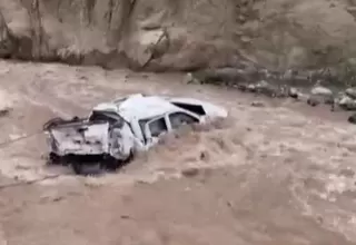 Canta: siete fallecidos dejó despiste y caída de camioneta al río Arahuay