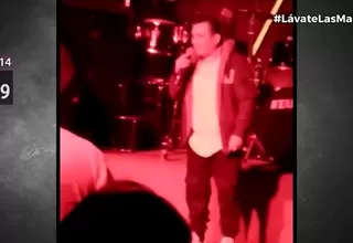 La PNP intervino al cantante Tony Rosado tras ofrecer concierto
