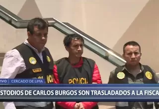 Carlos Burgos: ponen a disposición de Fiscalía a sus presuntos cuidadores