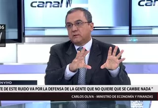 Carlos Oliva: Decrecimiento de economía se debe a la pesca y minería