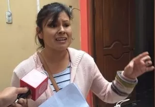 Fiorella Nolasco exige a Zeballos sancionar a responsables de excarcelación de Goro