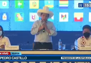 Pedro Castillo: "Al corrupto se le dice corrupto, no podemos taparlo con un dedo".