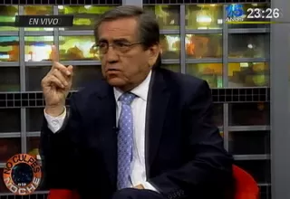 Del Castillo defendió decretos de urgencia dados en el Gobierno aprista