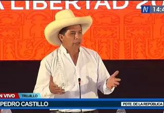 Pedro Castillo: "Tenemos que asumir los errores cuando hay personas que se aprovechan de la confianza"