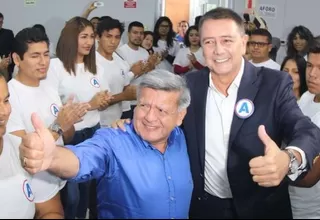 César Acuña presentó a Jaime Salinas como su candidato para Lima