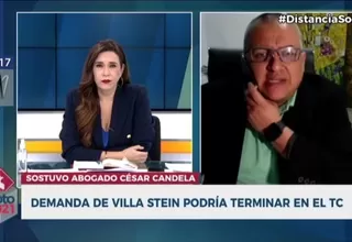 César Candela: Acción de amparo de Villa Stein podría terminar en el Tribunal Constitucional