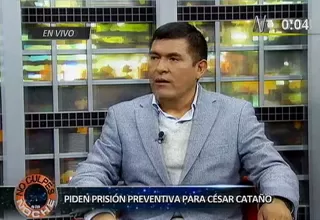 César Cataño: "La fiscal Medina y la Dirandro protegen a LAN"
