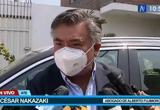 César Nakazaki: "Los problemas de salud de Alberto Fujimori hacen imposible que sea procesado"