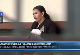 Chorrillos: mujer denunció que el padre de sus hijos la golpeó en la vía pública