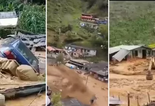 Colombia: Avalancha dejó más 160 damnificados y destruyó medio centenar de viviendas