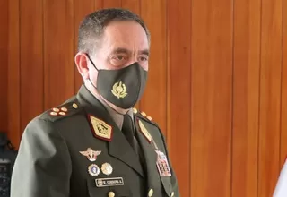 Comandante general de Ejército EP Walter Córdova Alemán presentó su carta de renuncia