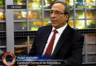 Contralor Fuad Khoury: hubo corrupción de funcionarios en Caja Metropolitana
