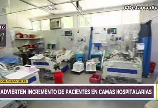 Aumenta el número de pacientes en camas hospitalarias por COVID-19