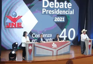 Debate presidencial: Lo que expusieron los candidatos de cara al Bicentenario