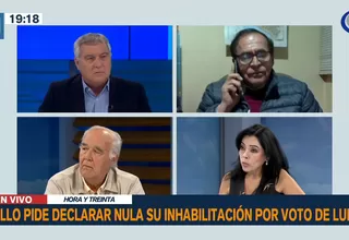 Debate: ¿Es válido el voto de José Luna en la inhabilitación de Inés Tello en el Pleno?
