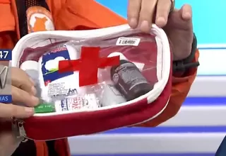 Sismo: ¿qué elementos debe contener una mochila de emergencia? 